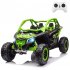 US GARVEE 2 Seater Can Am Ride On UTV  4WD  Remote Control  2x24V Batteries  4x200W Motors  23  Seat  EVA Tires  Spring Suspension  for Kids   Green