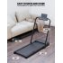 US GARVEE 2 in 1 Treadmill 2 25 HP 0 6 6 2 MPH for Running Walking Folding Treadmill With Real time Workout Data on LCD Display