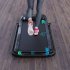 US GARVEE 2 in 1 Treadmill 2 25 HP 0 6 6 2 MPH for Running Walking Folding Treadmill With Real time Workout Data on LCD Display
