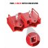 US GARVEE 2 inch Forklift Trailer Hitch Receiver for Dual Pallet Forks Forklift Tow Hitch Attachment Adapter