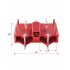 US GARVEE 2 inch Forklift Trailer Hitch Receiver for Dual Pallet Forks Forklift Tow Hitch Attachment Adapter