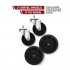 US GARVEE 20 Gallon Electric Oil Drain Pan with 110V Pump   8 Ft Hose T Folding Handle Oil Drain Cart