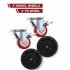 US GARVEE 20 Gallon Electric Oil Drain Pan with 110V Pump   8 Ft Hose T Folding Handle Oil Drain Cart