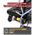 US GARVEE 20 Gallon Electric Oil Drain Pan with 110V Pump   8 Ft Hose T Folding Handle Oil Drain Cart