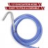 US GARVEE 20 Gallon Electric Oil Drain Pan with 110V Pump   8 Ft Hose T Folding Handle Oil Drain Cart