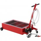 US GARVEE 20 Gallon Oil Drain Pan Oil Drain Tank with 12V Electric Pump 76L Low Profile Oil Drain Pan