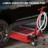 US GARVEE 20 Gallon Oil Drain Pan Oil Drain Tank with 12V Electric Pump 76L Low Profile Oil Drain Pan