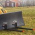 US GARVEE 2000lbs 43 Inch Heavy Duty Clamp on Pallet Forks with Adjustable Stabilizer Bar for Tractor