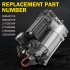 US GARVEE 2113200104 Air Suspension Compressor Air Pump Kit Compatible for Mercedes Bens CLS E S
