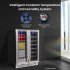 US GARVEE 24 Inch Dual Zone Wine and Beverage Refrigerator Wine Cooler with 40 Bottles Wine Capacity