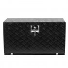 US GARVEE 24 Inch Heavy Duty Aluminum Diamond Plate Tool Box Chest Box Pick Up Truck Trailer Toolbox