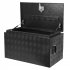 US GARVEE 24 Inch Heavy Duty Aluminum Diamond Plate Tool Box Chest Box Pick Up Truck Trailer Toolbox