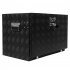US GARVEE 24 Inch Heavy Duty Aluminum Diamond Plate Tool Box Chest Box Pick Up Truck Trailer Toolbox
