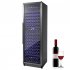US GARVEE 24 Inch Tall Wine Cooler Refrigerator 187 Bottles Wine Fridge Built in Freestanding Wine Cooler with Professional Compressor