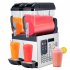 US GARVEE 24L Commercial Slushy Machine  700W  Self Cleaning  Stainless Steel for Margaritas  Snow Melts  Cocktails  Homes  Coffee Shops  Restaurants