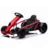 US GARVEE 24V Go Kart for Kids 8 12  300W 2 Motors  9Ah Battery  8MPH Speed  Music  Horn  175lbs Max Load   Red