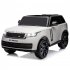 US GARVEE 24V Land Rover Ride On Car  2 Seater  MP3  3 Speeds  Remote Control  LED  4 Wheel Suspension  52 x32 x24    White