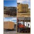 US GARVEE 2500 LBS 42 Inch Clamp on Debris Forks Heavy Duty Clamp on Pallet Forks for Tractor Black