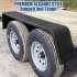 US GARVEE 2Pcs Tandem Trailer Fender Heavy Duty Plate Steel Fenders for 13 15 Inch Wheels