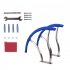 US GARVEE 2pack Pool Handrail 30x30 Inch Swimming Pool Stair Rail 250LBS Load for Inground Pool