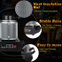US GARVEE 3 1KG Gold Melting Furnace 2100    Digital Electric Smelter Kit for Melt Scrap Black Belt Mesh