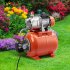 US GARVEE 3 4HP Shallow Well Pump with Pressure Tank Stainless Steel 115V Irrigation Pump