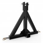 US GARVEE 3 Point 2 Inch Trailer Hitch Receiver Heavy-Duty for Category 1 Tractors Black