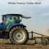 US GARVEE 3 Point 2Inch Receiver Trailer Hitch Category 1 Tractor Tow Drawbar Adapter