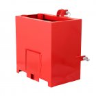 US GARVEE 3 Point Ballast Box 800lbs Capacity Hitch Ballast Box With 5cu.ft Volume