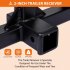 US GARVEE 3 Point Hitch 2 Inch Receiver Heavy Duty Receiver Tow Drawbar Hitch Adapter Black