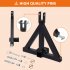 US GARVEE 3 Point Hitch 2 Inch Receiver Heavy Duty Receiver Tow Drawbar Hitch Adapter Black
