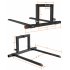 US GARVEE 3 Point Hitch Pallet Fork 1500 lbs Capacity Attachments for Category 1 Tractor