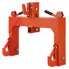 US GARVEE 3 Point Quick Hitch 3000 LBS Lifting Capacity Tractor - Orange