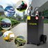 US GARVEE 30 Gallon Gas Caddy Portable Fuel Tank With Pump And Wheels Portable Fuel Storage Tank