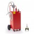 US GARVEE 30 Gallon Gas Caddy Portable Fuel Tank With Pump And Wheels Portable Fuel Storage Tank Gasoline Diesel Fuel