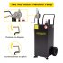 US GARVEE 30 Gallon Gas Caddy Portable Fuel Tank With Pump And Wheels Portable Fuel Storage Tank