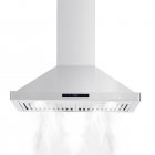 US GARVEE 30 inch Wall Mount Range Hood Stainless Steel Kitchen Hood with Ducted Stove Vent & Timer