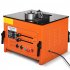 US GARVEE 3000W Electric Rebar Bender Cutter Machine 1 3 Inch Electric Bender Achieve 0 180   Angles