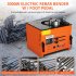 US GARVEE 3000W Electric Rebar Bender Cutter Machine 1 3 Inch Electric Bender Achieve 0 180   Angles