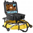 US GARVEE 300ft Snake Camera Sewer Camera with Locator 9 Inch HD LCD DVR and Adjustable LEDs for Sewer and Drainage Pipe