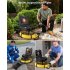 US GARVEE 300ft Snake Camera Sewer Camera with Locator 9 Inch HD LCD DVR and Adjustable LEDs for Sewer and Drainage Pipe