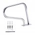 US GARVEE 30x22 Inch Pool Handrail Swimming Pool Stair Rail 250LBS Load for Inground Pool