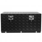 US GARVEE 36 Inch Heavy Duty Aluminum Diamond Plate Tool Box Chest Box Pick Up Truck Trailer Toolbox