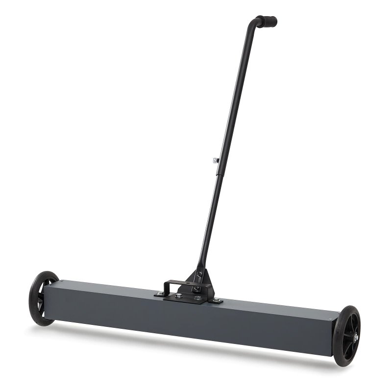 US GARVEE 36 Inch Heavy Duty Magnetic Sweeper 50 Lbs Capacity Rolling Magnetic Floor Sweeper
