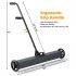 US GARVEE 36 Inch Heavy Duty Magnetic Sweeper 50 Lbs Capacity Rolling Magnetic Floor Sweeper