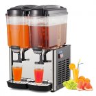 US GARVEE 36L Commercial Beverage Dispenser Food Grade Material Stainless Steel Slushy Machine