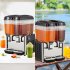 US GARVEE 36L Commercial Beverage Dispenser Food Grade Material Stainless Steel Slushy Machine