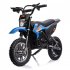 US GARVEE 36V Kids Electric Dirt Bike  36V  350W  15 5MPH  LED  175lbs Max   Blue