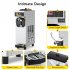 US GARVEE 4 7 5 8Gal H 1200W Commercial Ice Cream Machine Countertop Soft Serve Ice Cream Yogurt Machine
