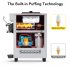 US GARVEE 4 7 5 8Gal H 1200W Commercial Ice Cream Machine Countertop Soft Serve Ice Cream Yogurt Machine